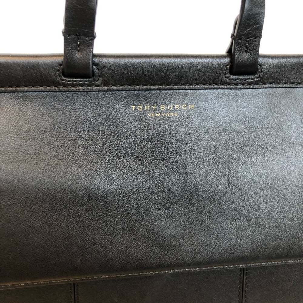 Black Tory Burch Block T Backpack OS - Picture 4 of 14